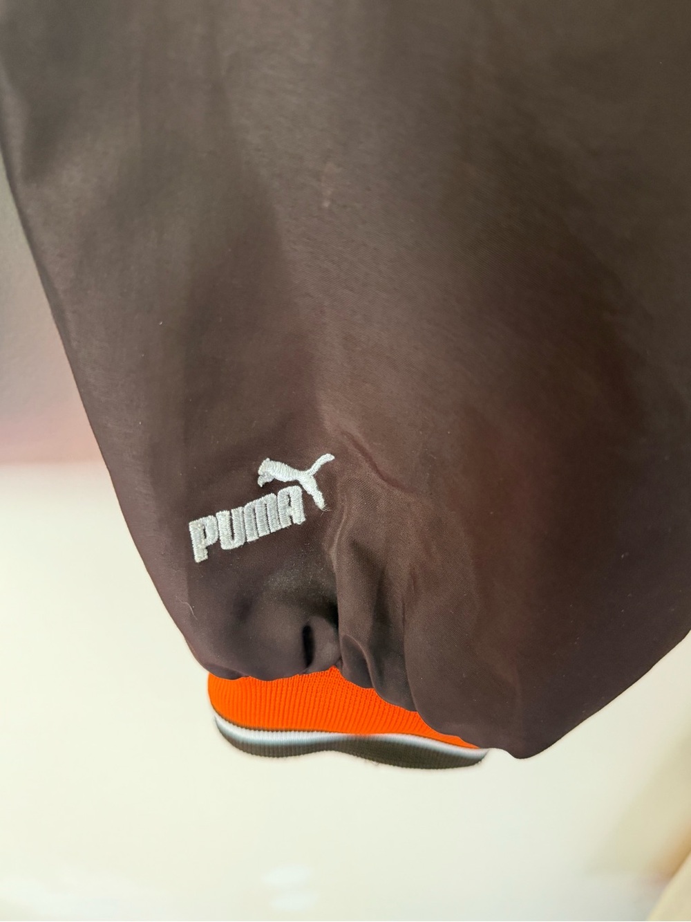Puma Cleveland Browns Brown & Orange Pullover Jacket - Picture 3 of 8